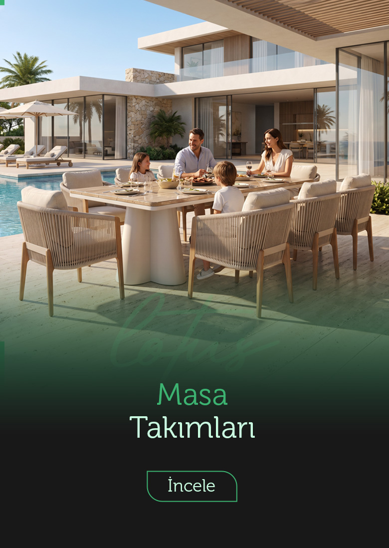 Lotus Yemek Masası Takımı